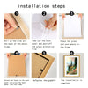 Photo Frame And Picture Frame Table Decoration Pendant Photo Wall Creative Simple Wooden